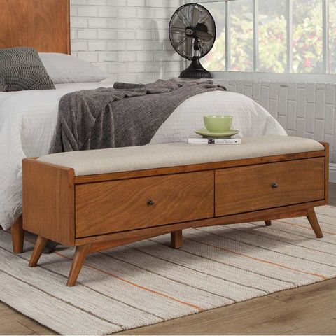 10 Bedroom Storage Bench Ideas For, Bed Storage Bench Wood