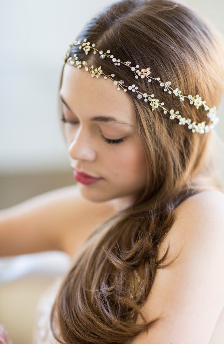 wedding day hair pieces