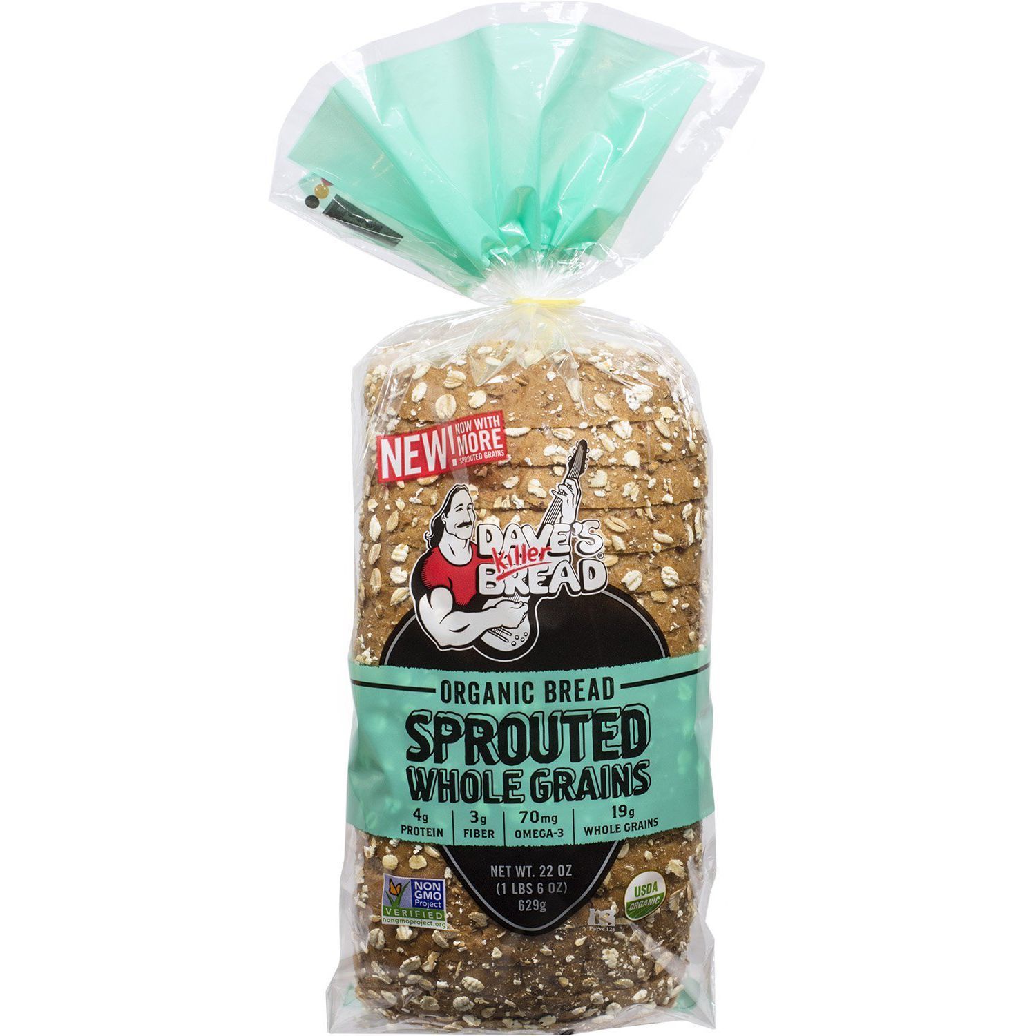 Dave's Killer Bread Sprouted Whole Grains - 2 Loaves