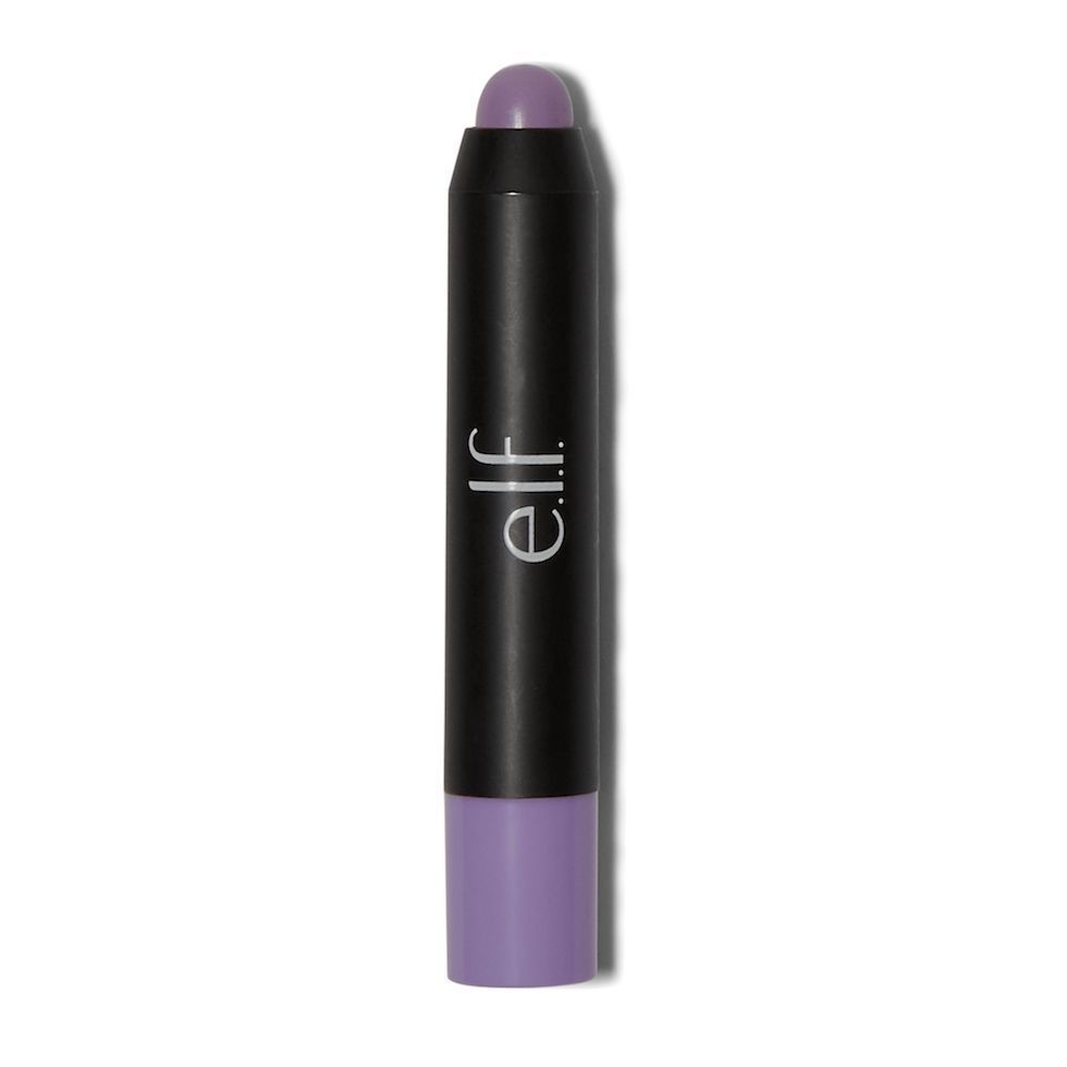 For yellow, sallow skin: E.L.F. Color Correcting Stick in Purple
