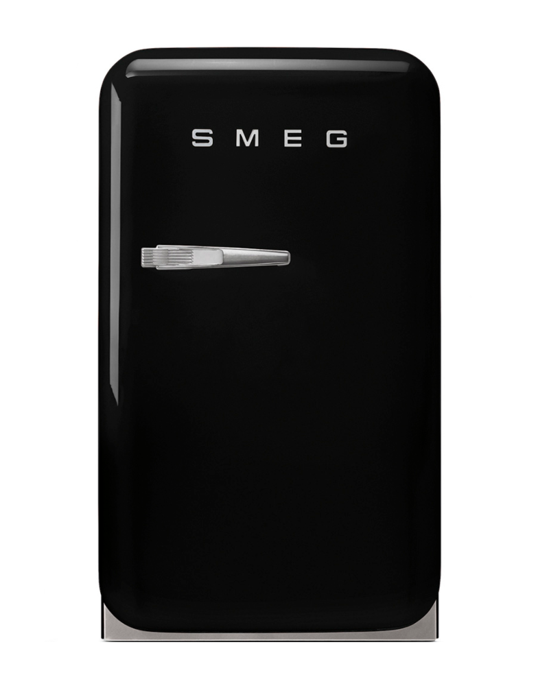 Smeg 1.5 cu ft. Compact Refrigerator, Black