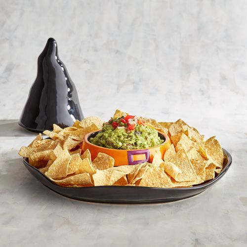 Witch's Hat Chip & Dip Server