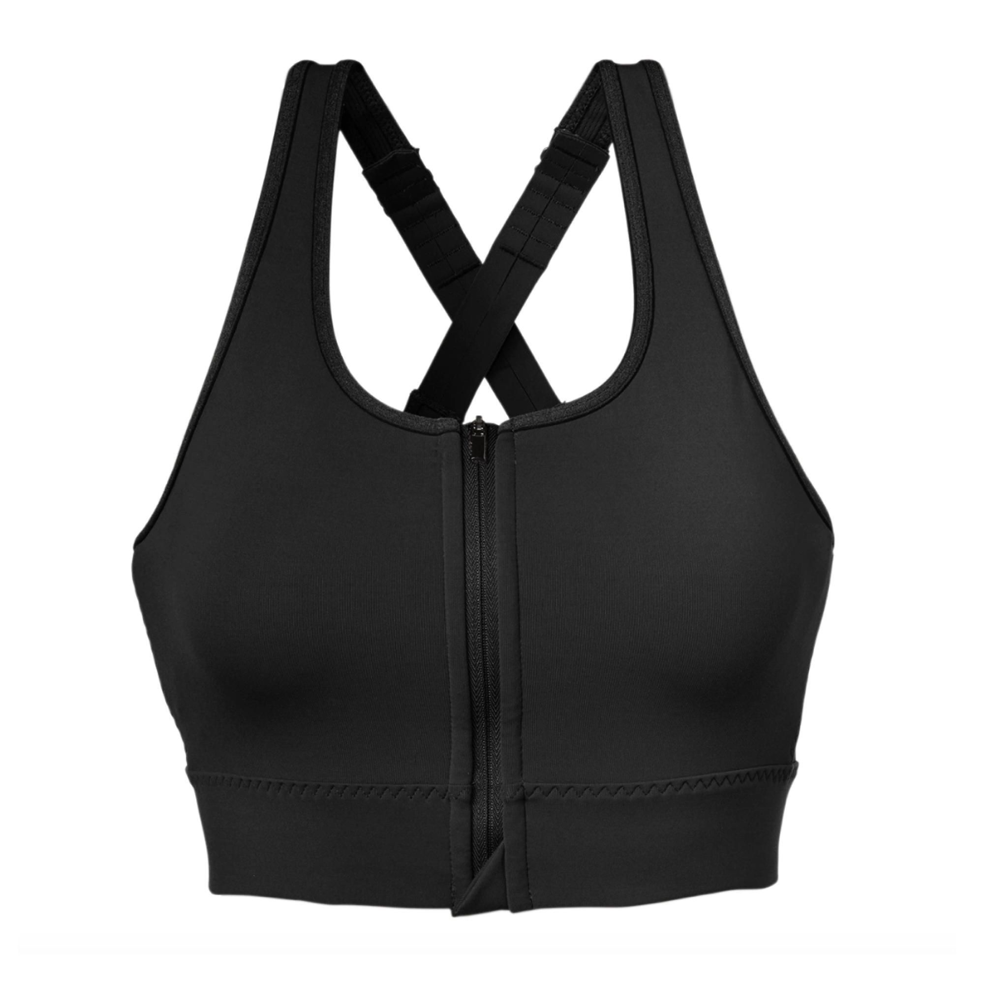 champion women's zip sports bra