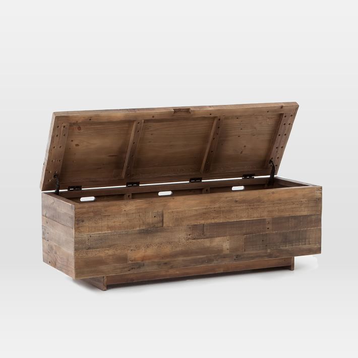 Emmerson® Reclaimed Wood Storage Bench