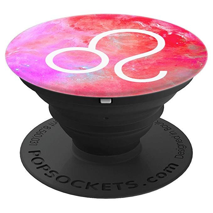 Leo Astrology Galaxy PopSocket 