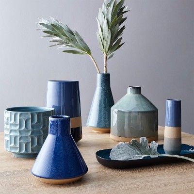 Stoneware Vase Short