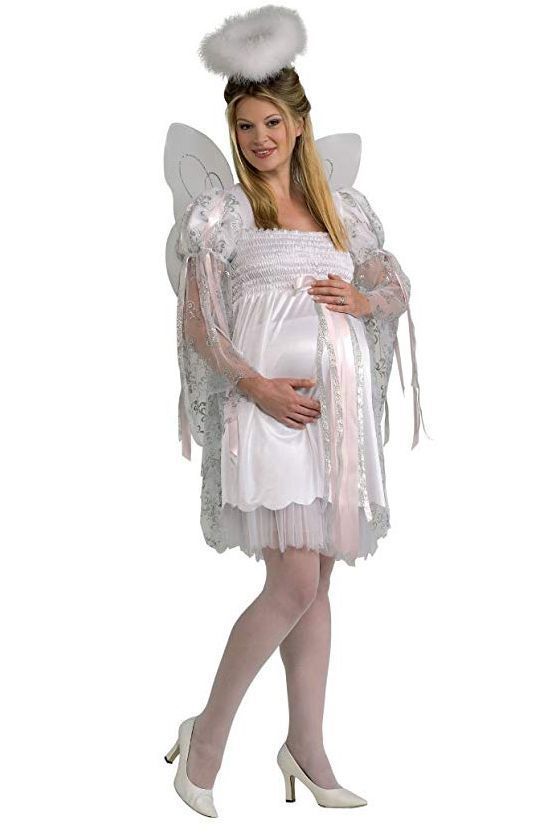 Angel Pregnant Halloween Costume
