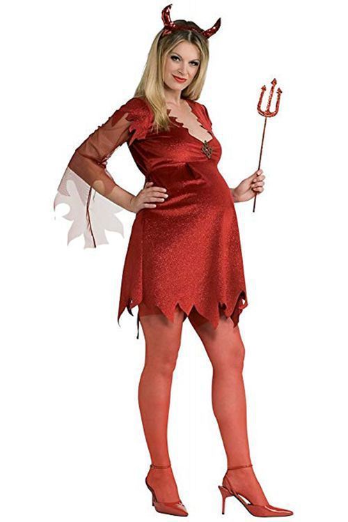 Devil Pregnant Halloween Costume