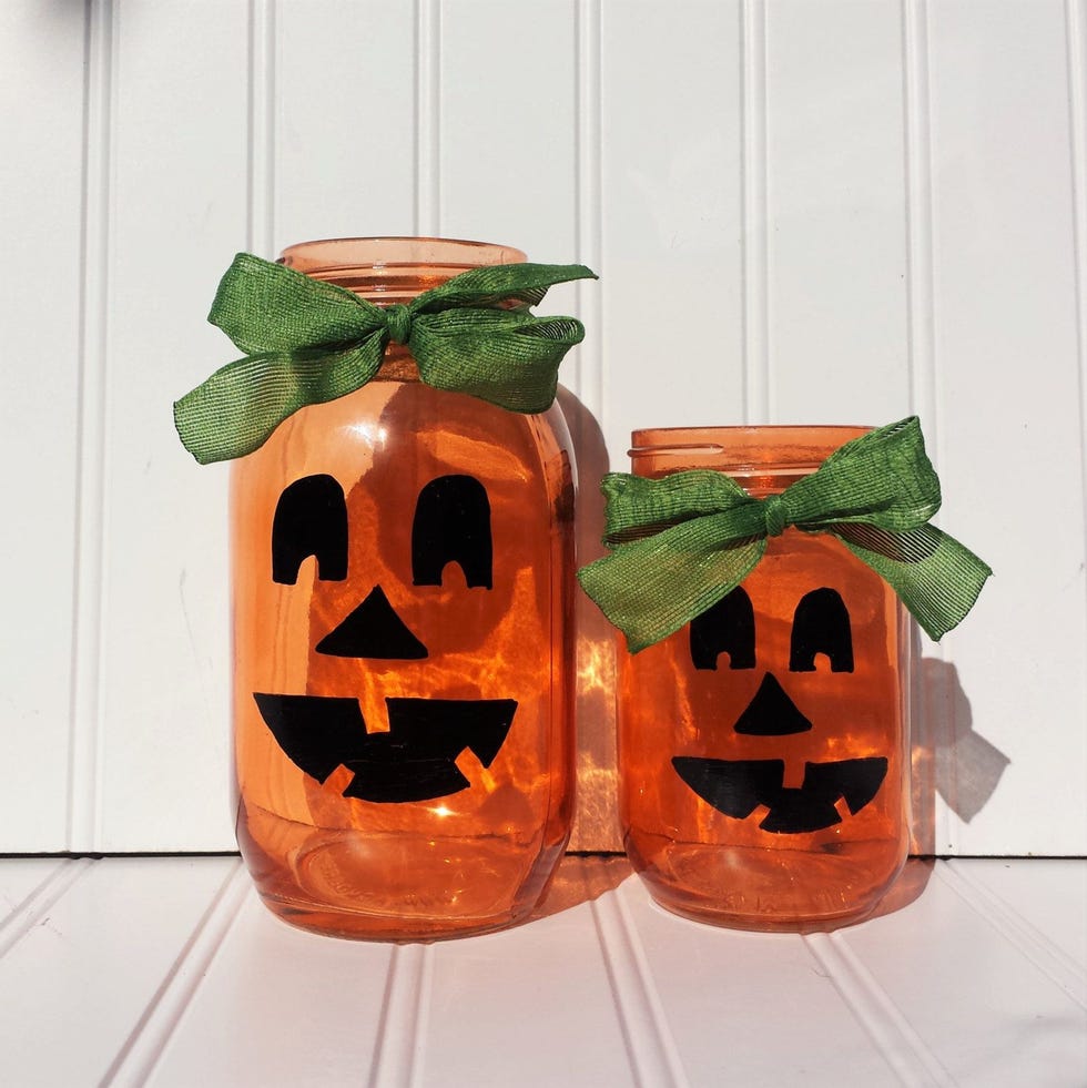 Halloween Mason Jars, Halloween, Halloween Decor, Halloween Drinking Glasses,  Halloween Party Decor, Halloween Party Decorations, Mason Jars 