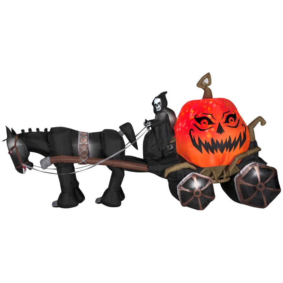 Inflatable Grim Reaper Carriage