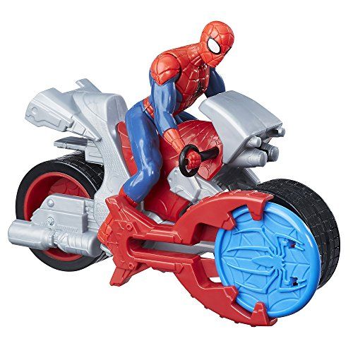 Spider-Man Marvel Blast N’ Go Racer With Cycle