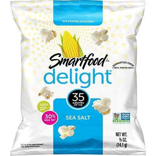 Smartfood Delight Sea Salted Popcorn, 36-pack