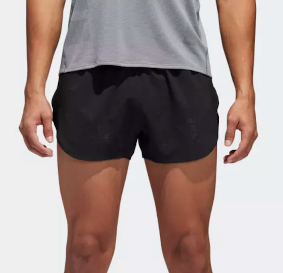 adidas running shorts mens split