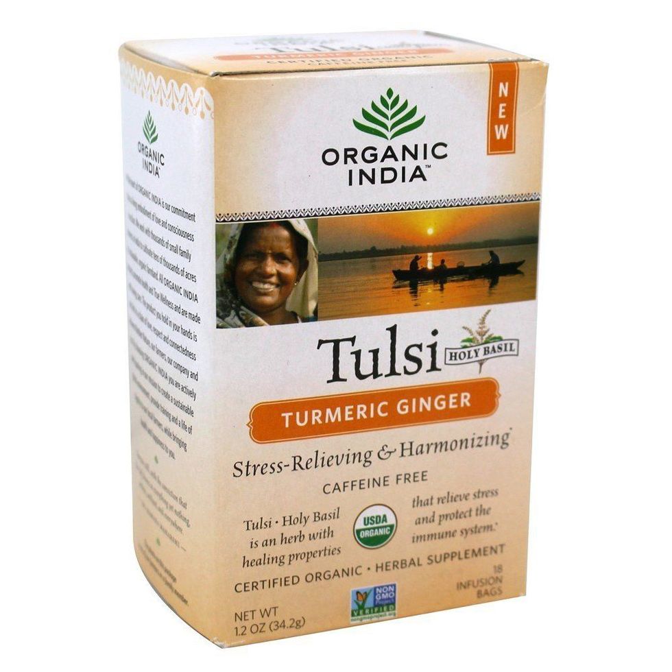 Organic India Tulsi Ginger Turmeric Tea