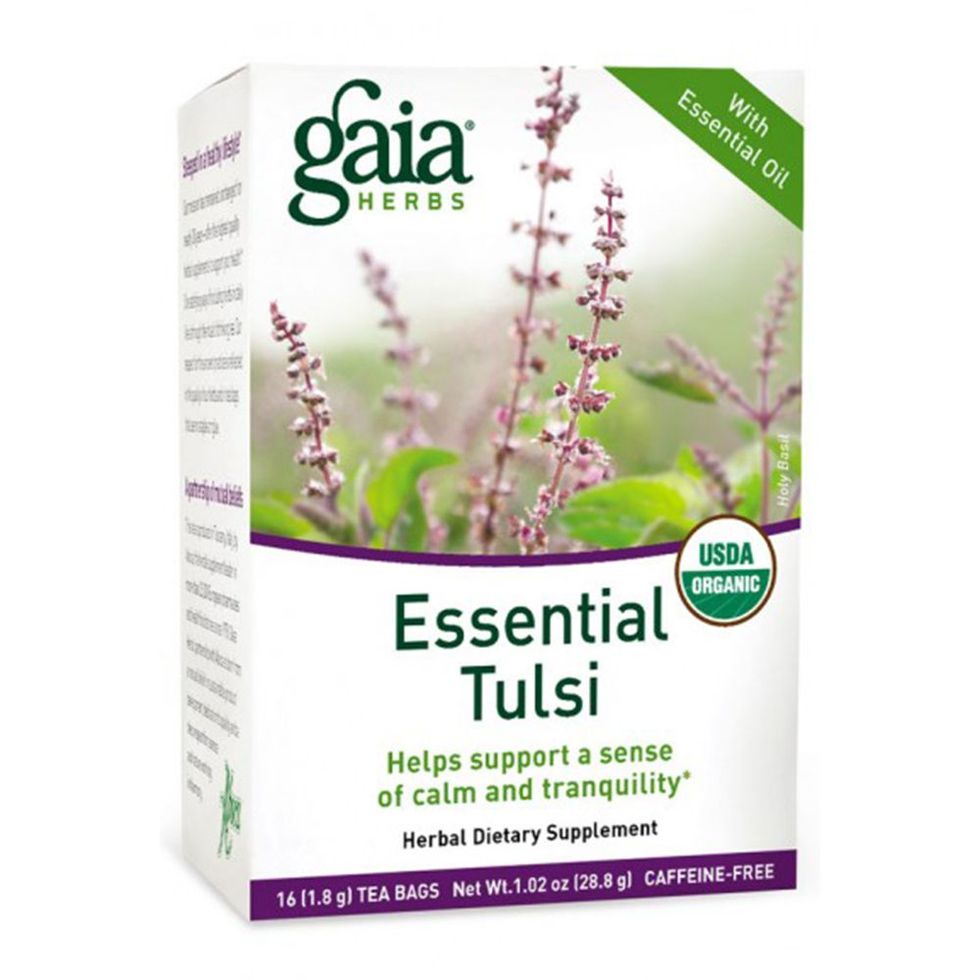 Gaia Herbs Essential Tulsi Tea 