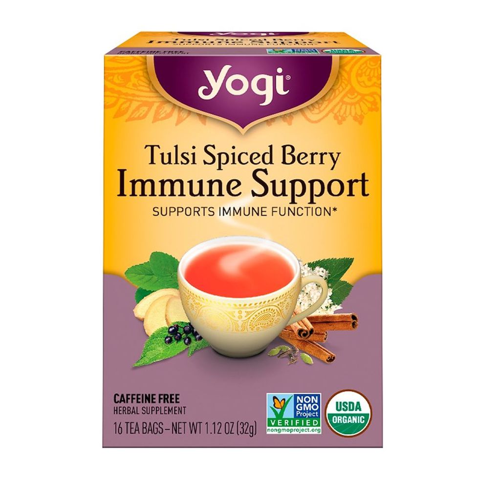 Yogi Tea Tulsi Spiced Berry Immune Support Tea