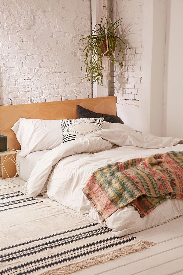 urban outfitters grid duvet