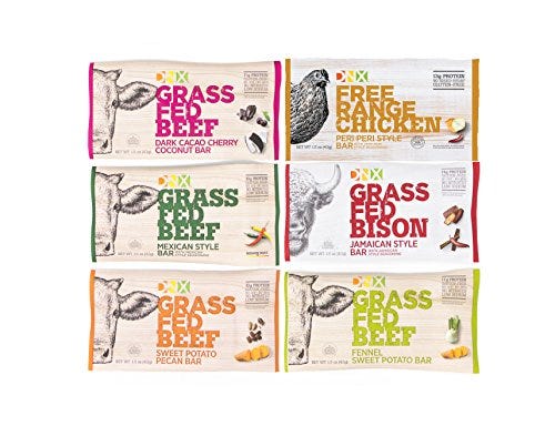 Beef, Bison, and Chicken Protein Bars