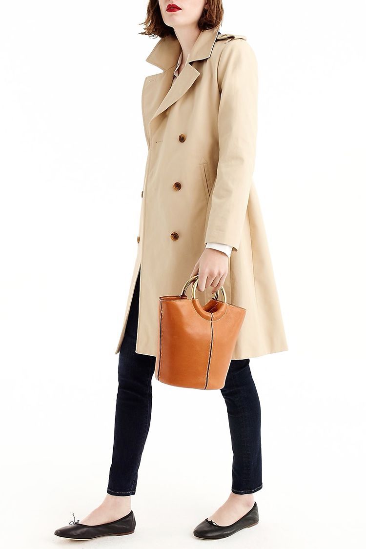 J crew dion 2025 trench coat