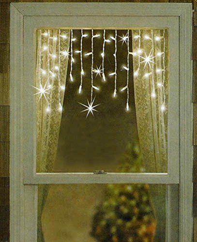 9 Best Christmas Window Lights For 2018 Pretty Sienna Clear Window Curtain Christmas Lights