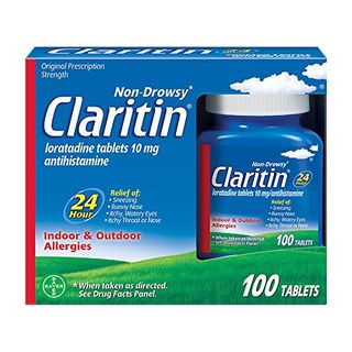 Claritin 24-Hour Non-Drowsy Allergy Medicine Tablets