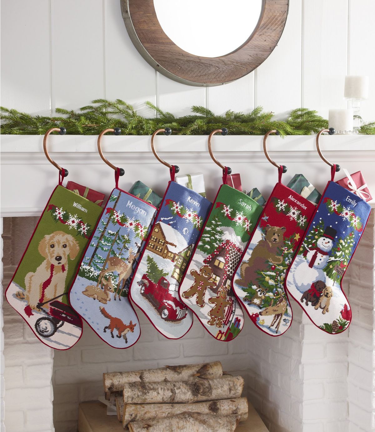 Monogram Xmas Stockings Personalized Christmas Gifts Personalized Christmas Stockings Embroidery Felt Canvas Snowman Christmas Stocking 