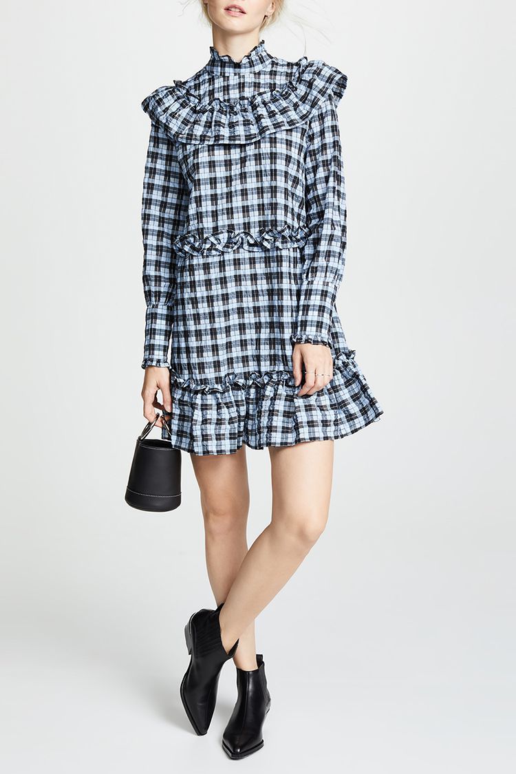 Plaid discount dress fall