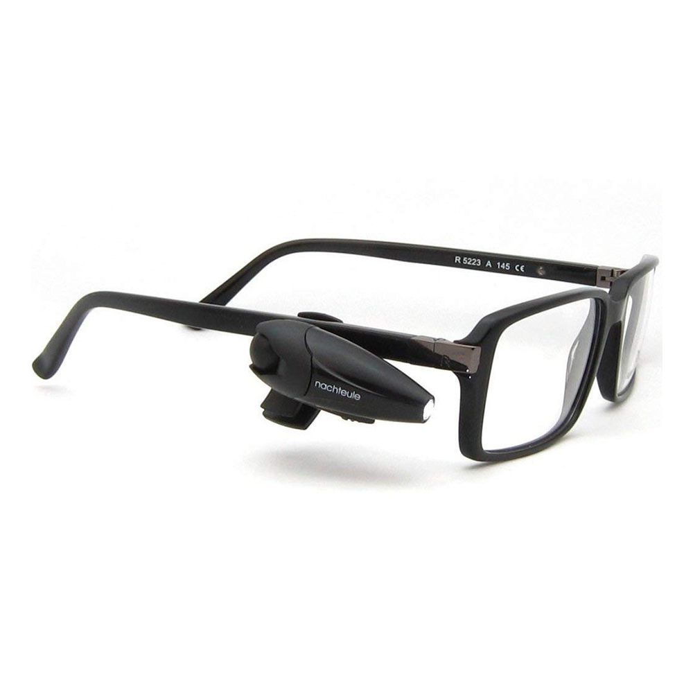 Vikenner Flexible LED Clip On Mini Book Reading Light Adjustable LED Night Lamp for Eyeglasses Black 