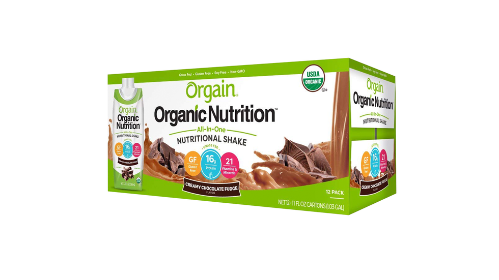Organic Nutrition Shake, Creamy Chocolate Fudge