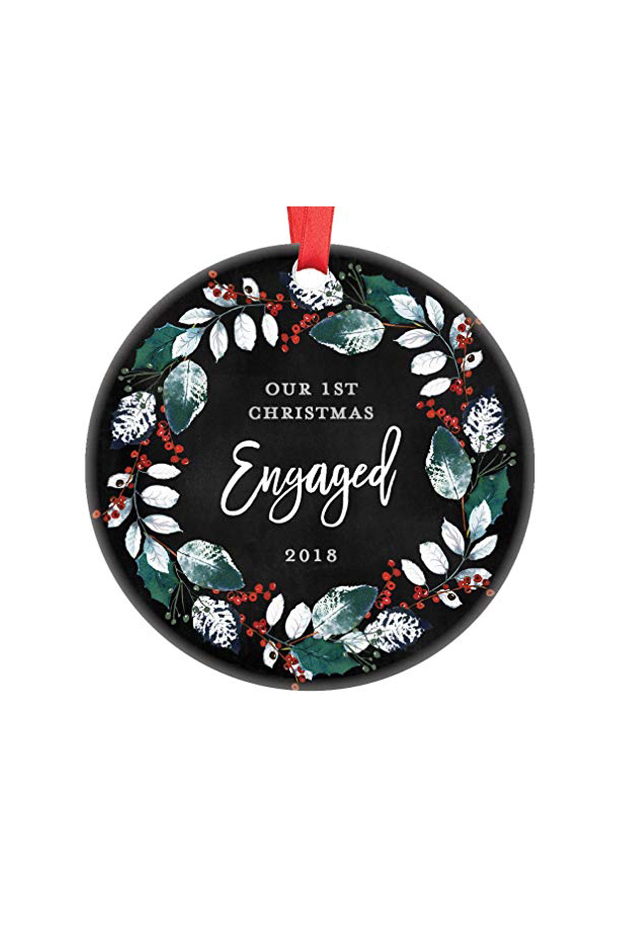 engagement hallmark gift ornament