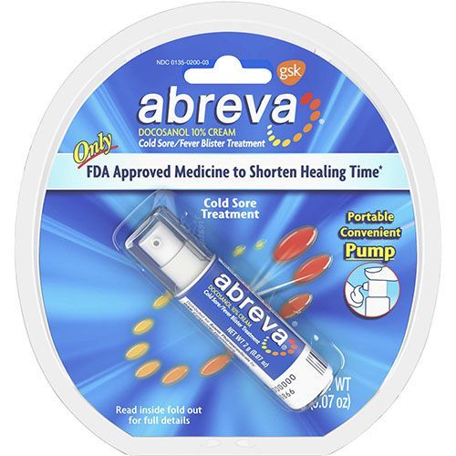 If it's a cold sore: Abreva Docosanol 10% Cream Pump