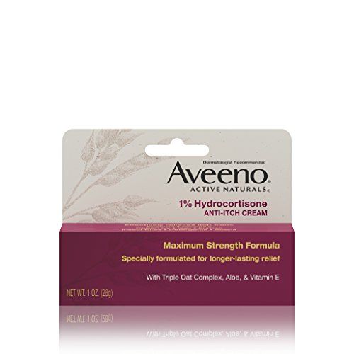 Aveeno 1% Hydrocortisone Anti-Itch Relief Cream