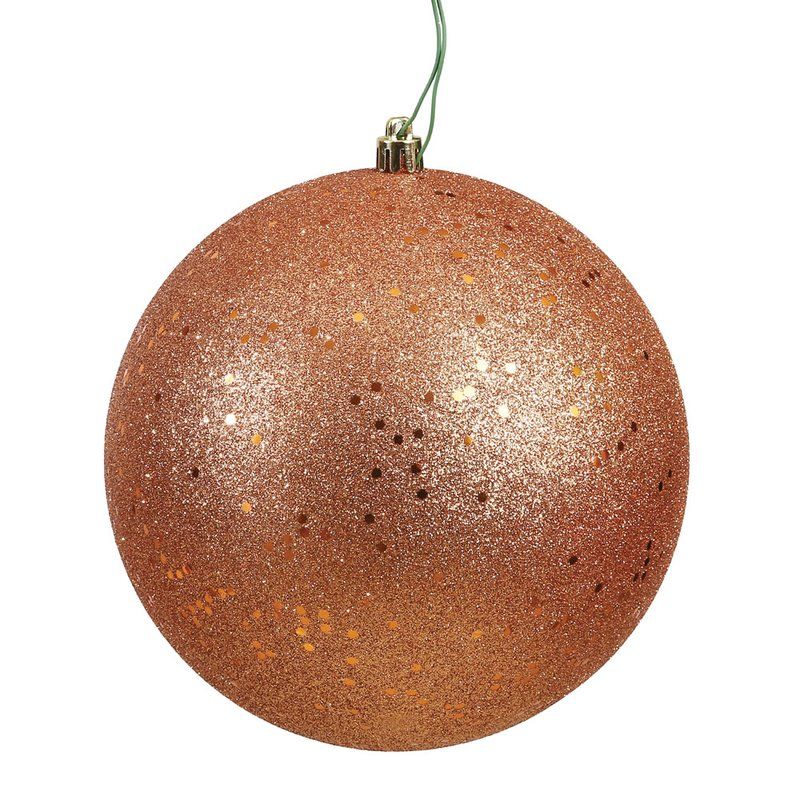 bronze christmas balls