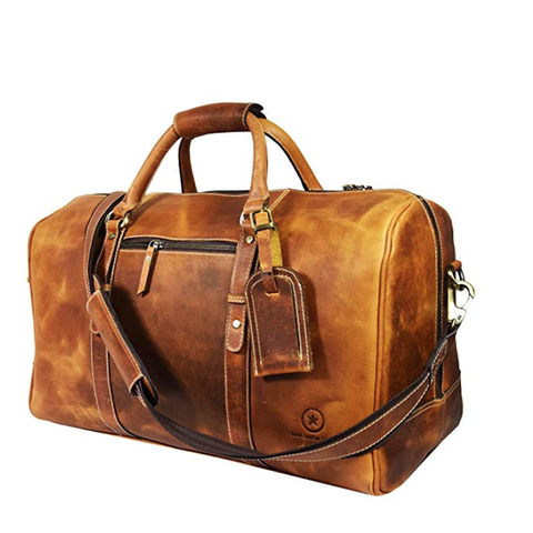 This Leather Duffle Bag Sale Means Over 50% Off