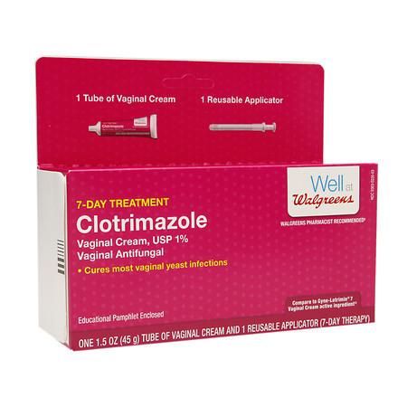 Clotrimazole 7 Vaginal Cream 7-Day Treatment
