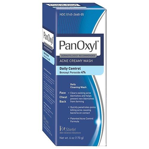 PanOxyl 4% Acne Creamy Wash