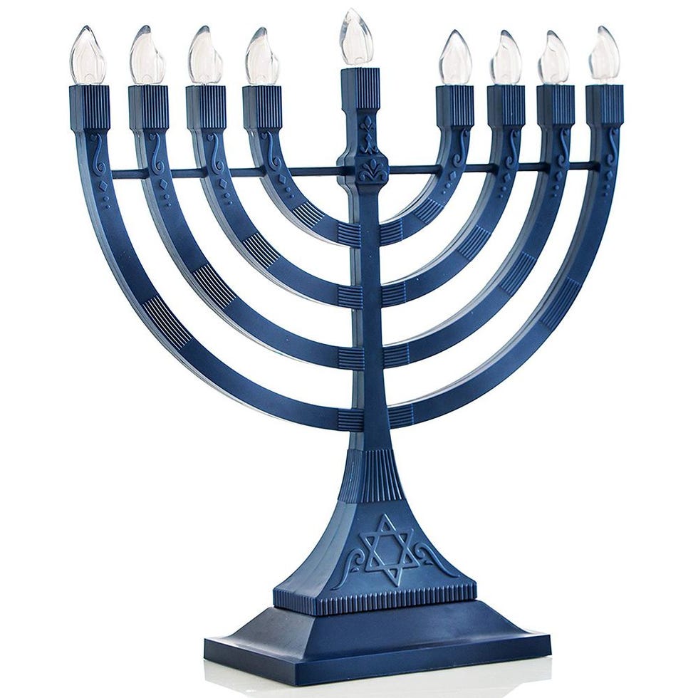 Zion Judaica LED Electric Hanukkah Menorah