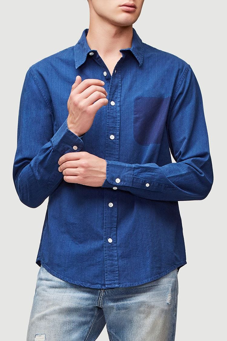 best men's chambray shirt 2018