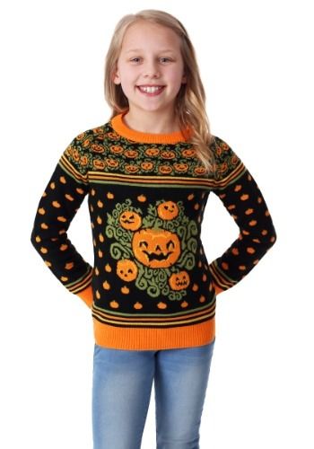 Pumpkin Patch Halloween Sweater