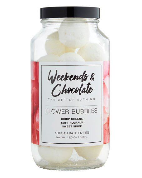 Weekends & Chocolate Flower Bubbles