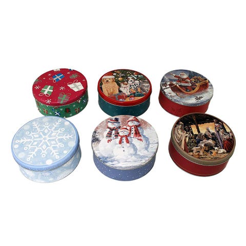 11 Festive Cookie Tins for Christmas 2018 - Decorative Tins for