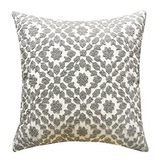 Gray Cotton Cushion Cover