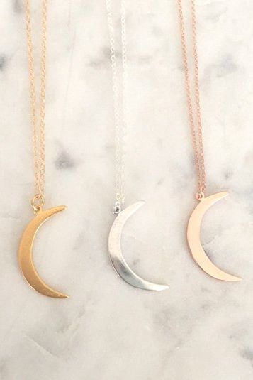 Rebecca's Crescent Moon Necklace