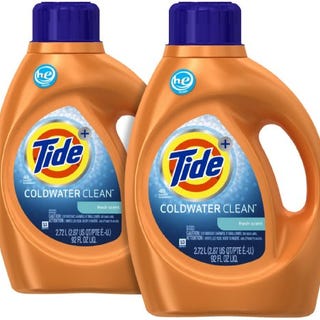 Detergente para ropa de agua fría Tide (2 unidades)