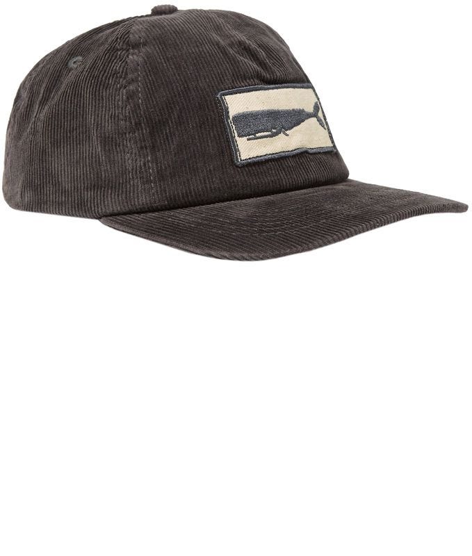 Saint Laurent Black Corduroy Cap for Men