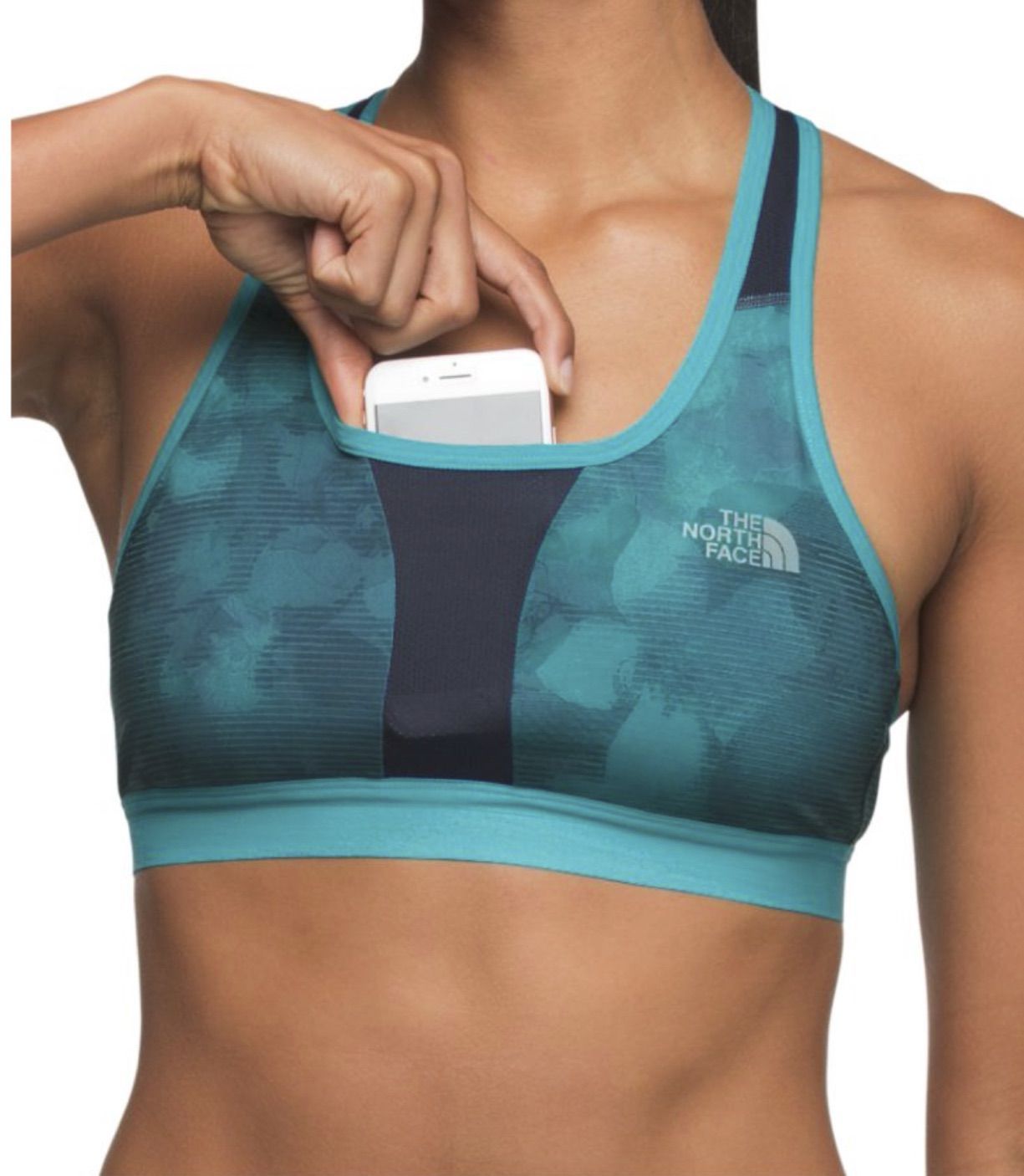 lululemon sports bra with phone pocket