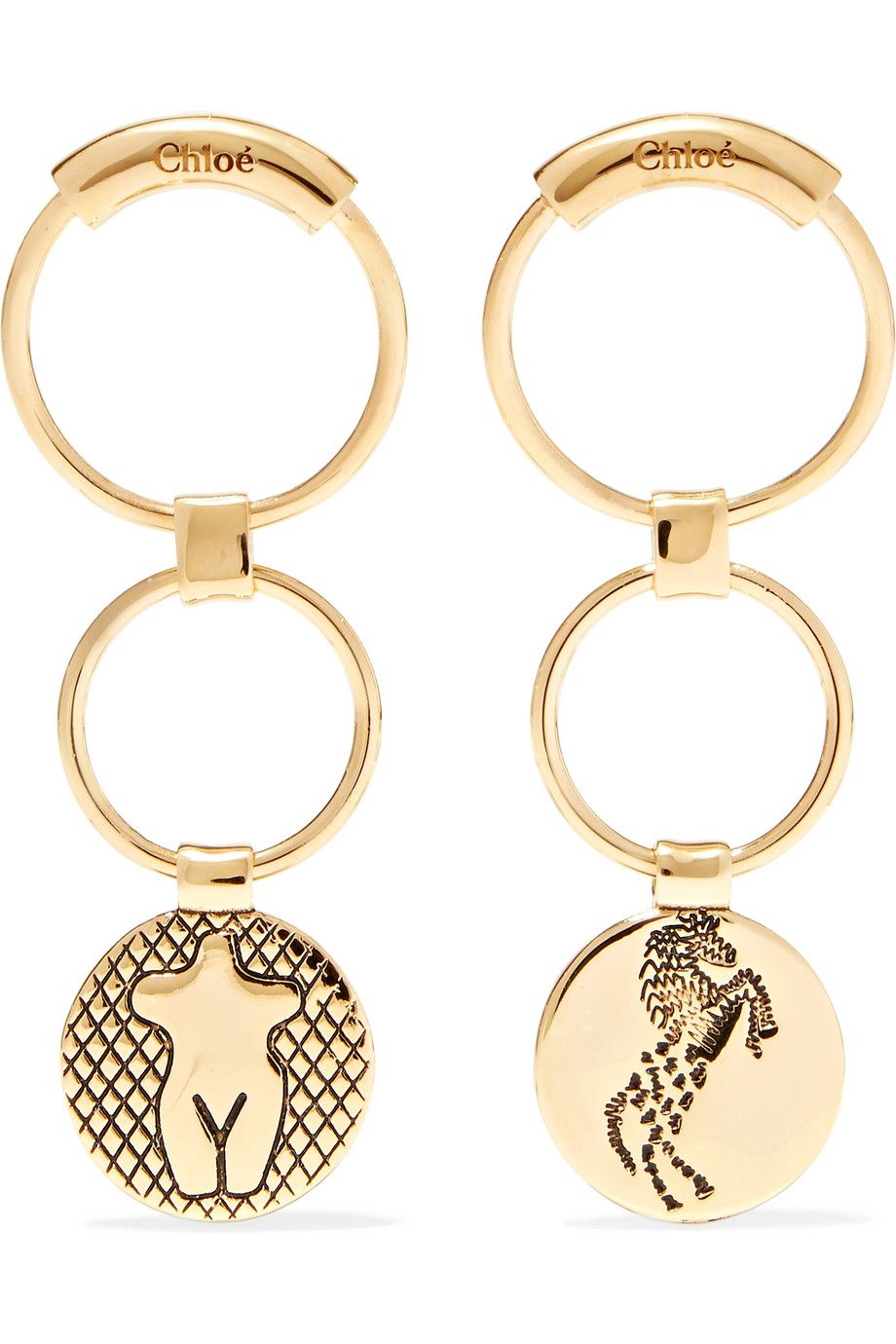 Chloe deals femininities earrings