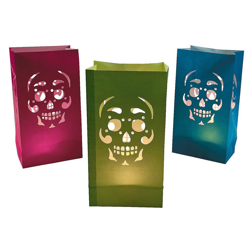 Day of the Dead Luminary Bags