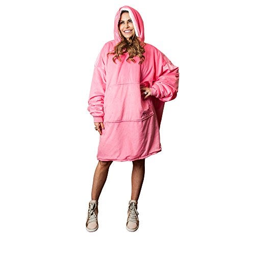 The Comfy The Blanket… That's a Sweatshirt, One Size Fits Most, Soft Snuggly and Comfortable Blanket Sweatshirt Originally Featured on Shark Tank, Pink Color