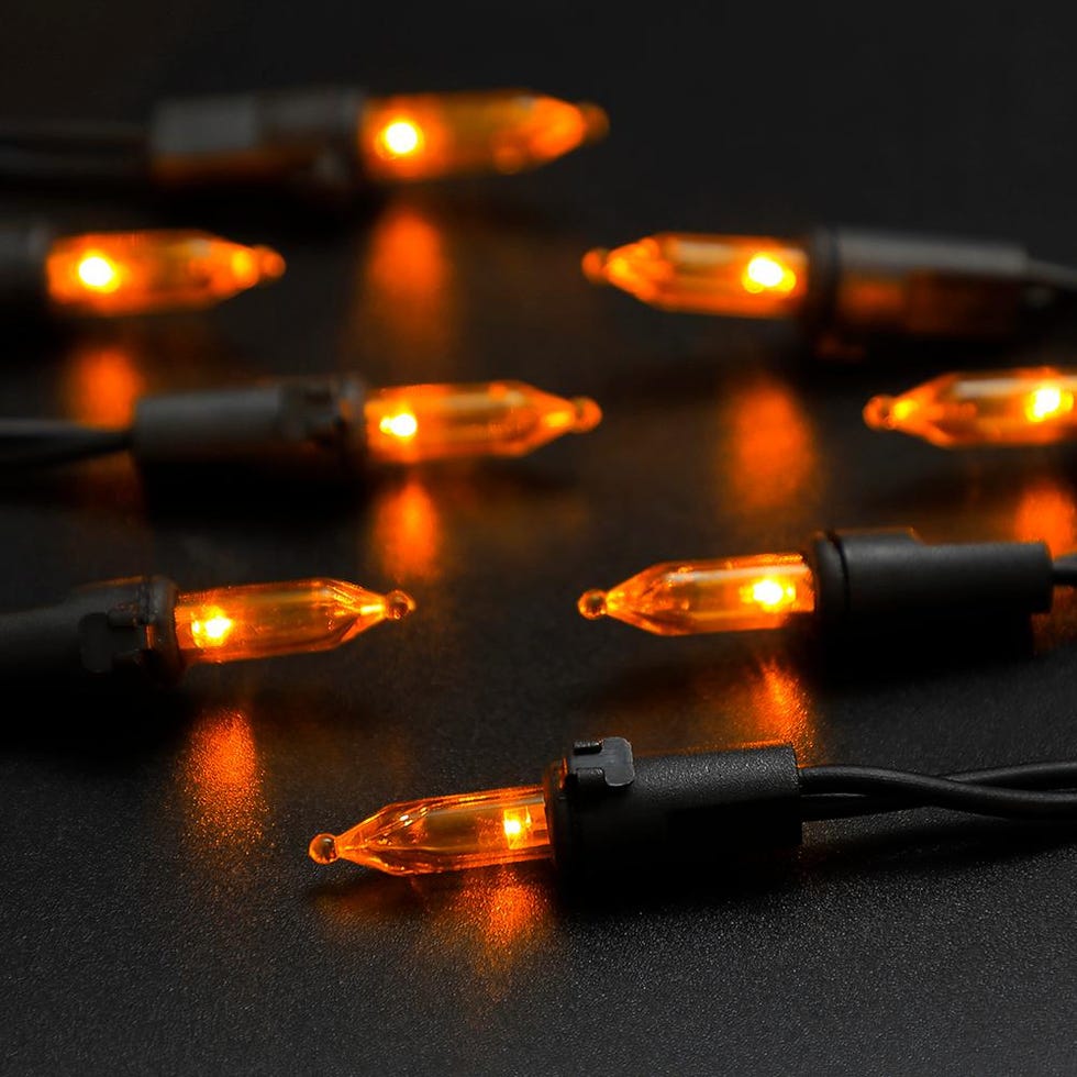 Mini Orange String Lights
